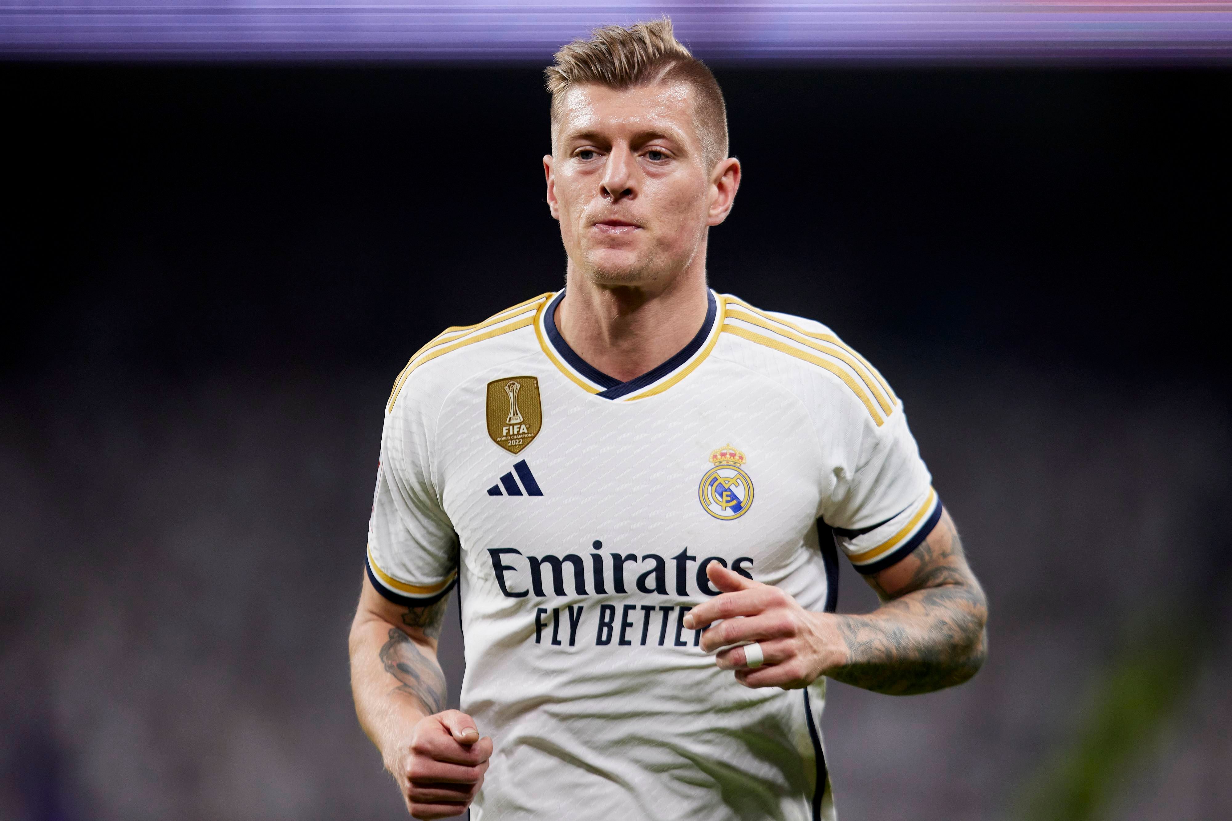  Toni Kroos, en un partido con el Real Madrid.