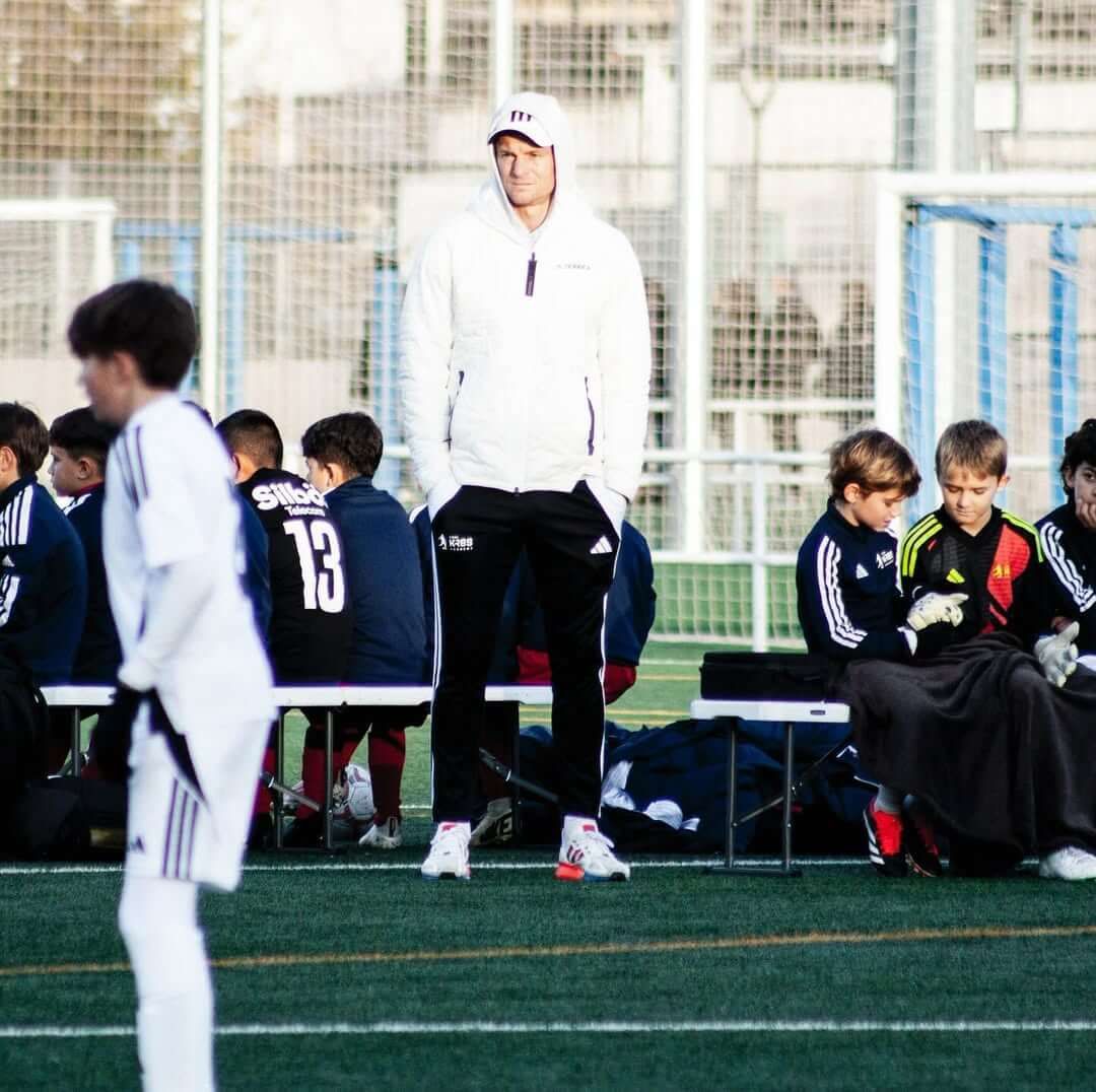  Toni Kooos, en un partido de su Academia (Instagram Toni Kroos Academy Madrid)
