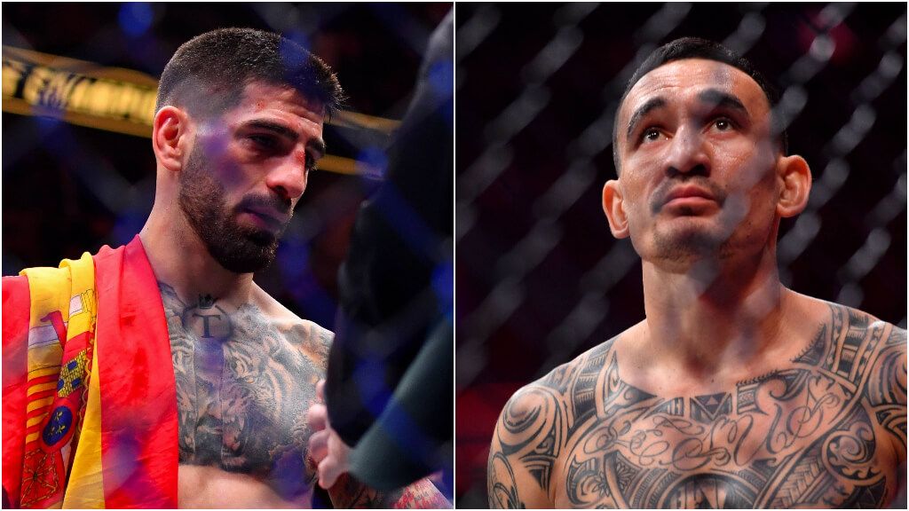  Ilia Topuria sobre Max Holloway (Fuente: Cordon Press).