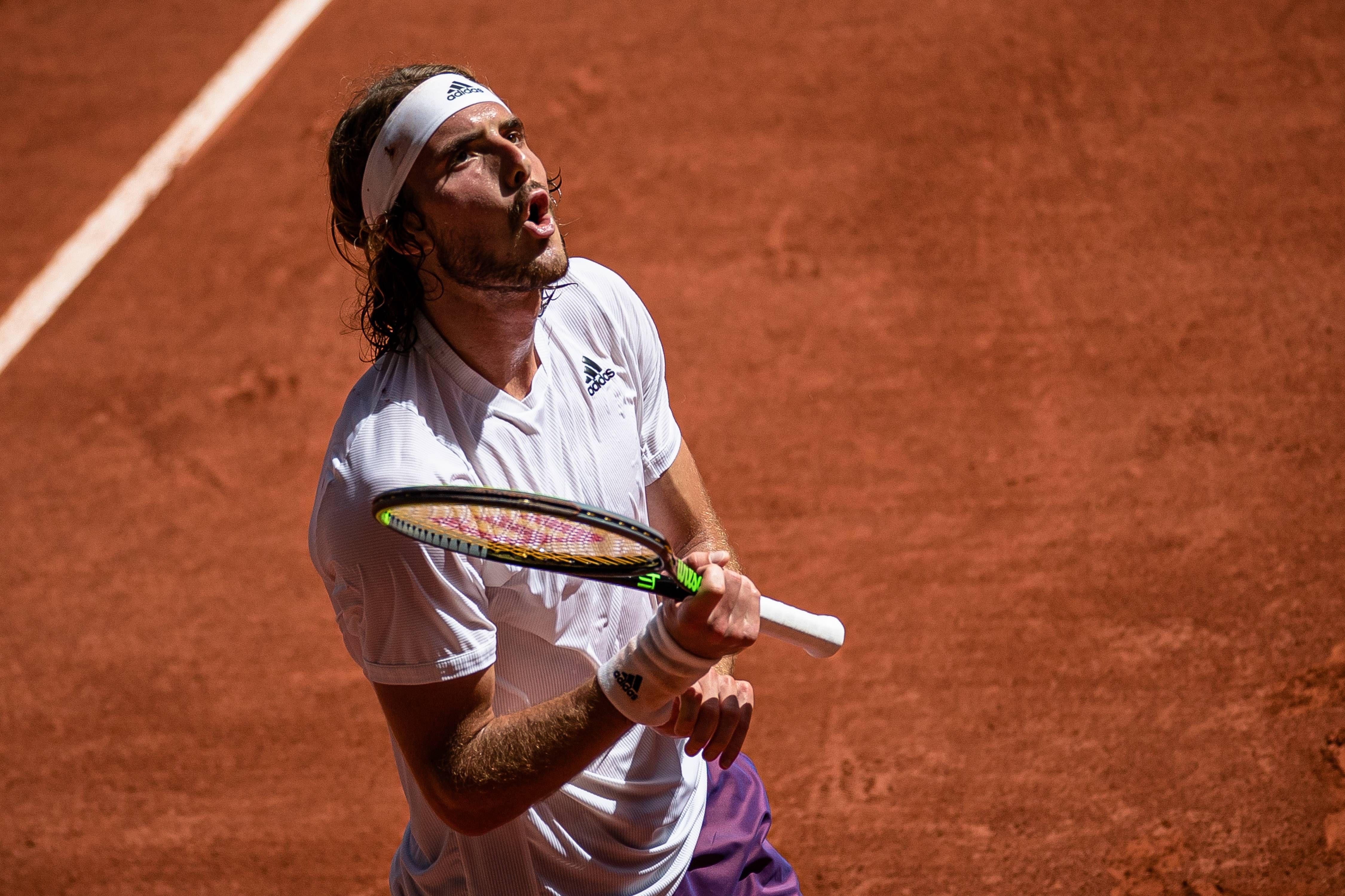  Tsitsipas, en Roland Garros.