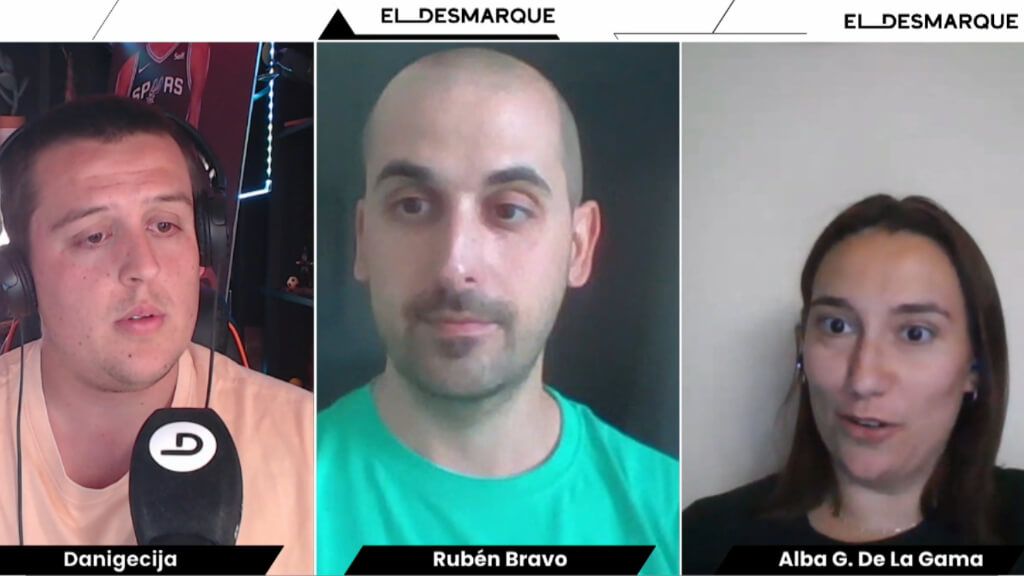 Rubén Bravo, psicólogo deportivo, en el canal de Twitch de ElDesmarque