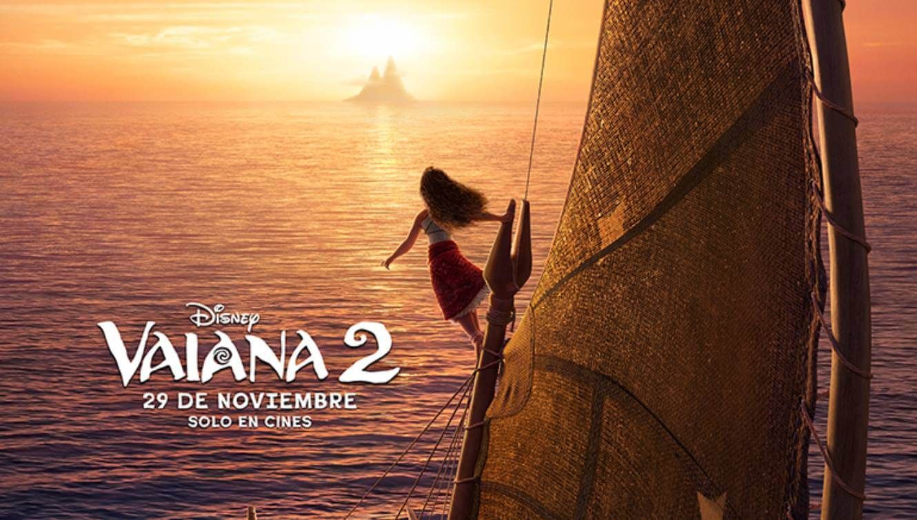 El póster de Vaiana 2 (Moana 2), de Disney