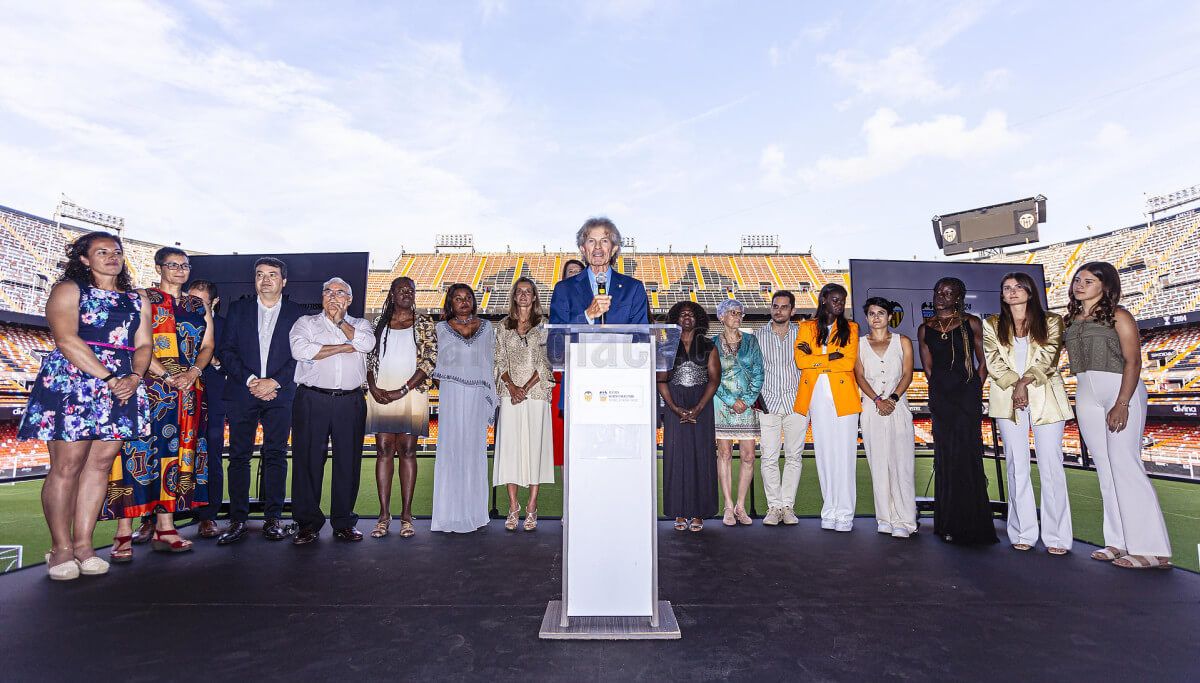El Valencia Club de Atletismo en Mestalla
