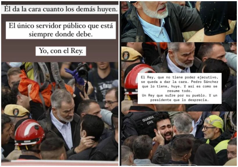  El apoyo de Victoria Federica a su tío Felipe en redes (Instagram: @vicmabor)