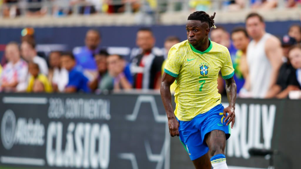  Vinicius Jr durante el partido ante Estados Unidos (Fuente: Cordon Press)