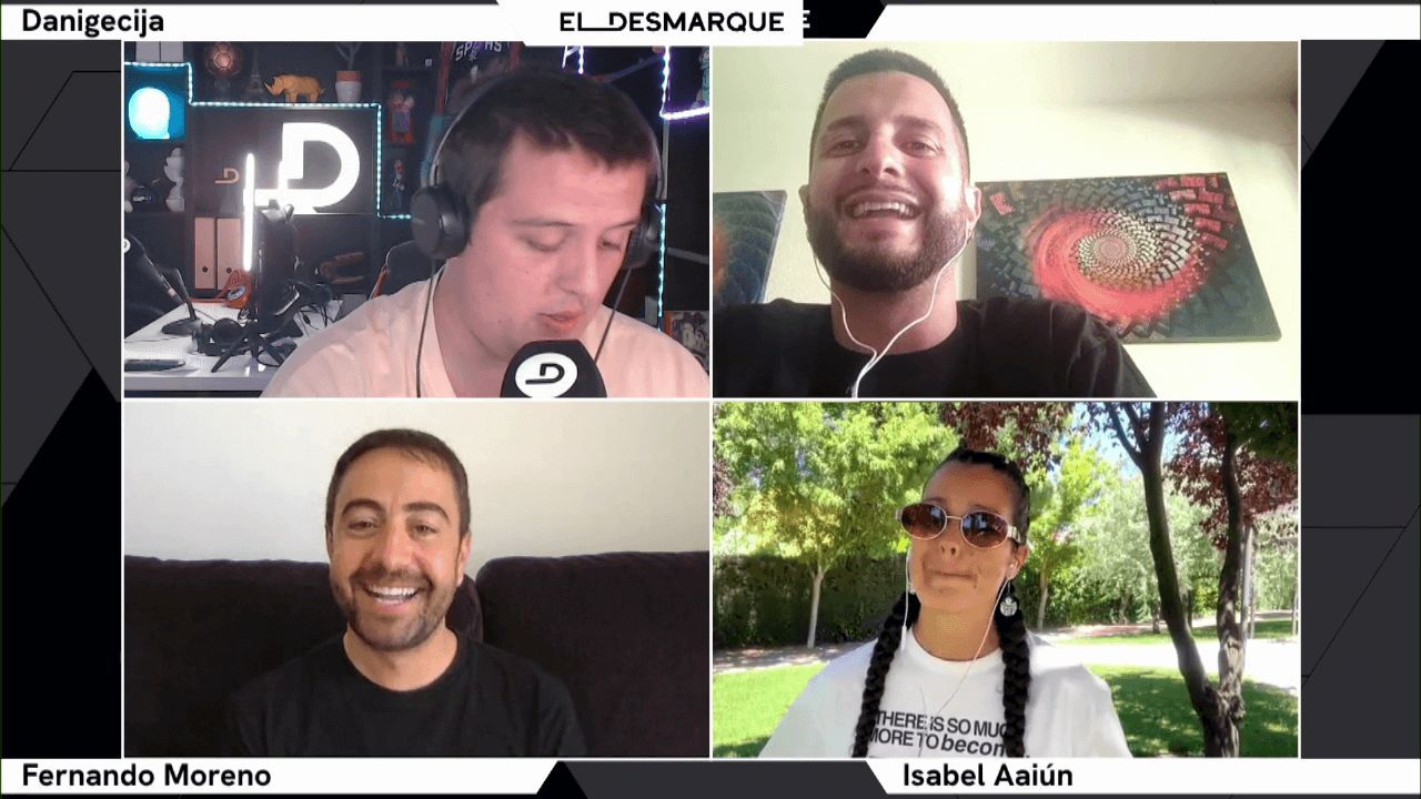 Los creadores de la 'Potra Salvaje' se pasan por el twitch de 'ElDesmarque'