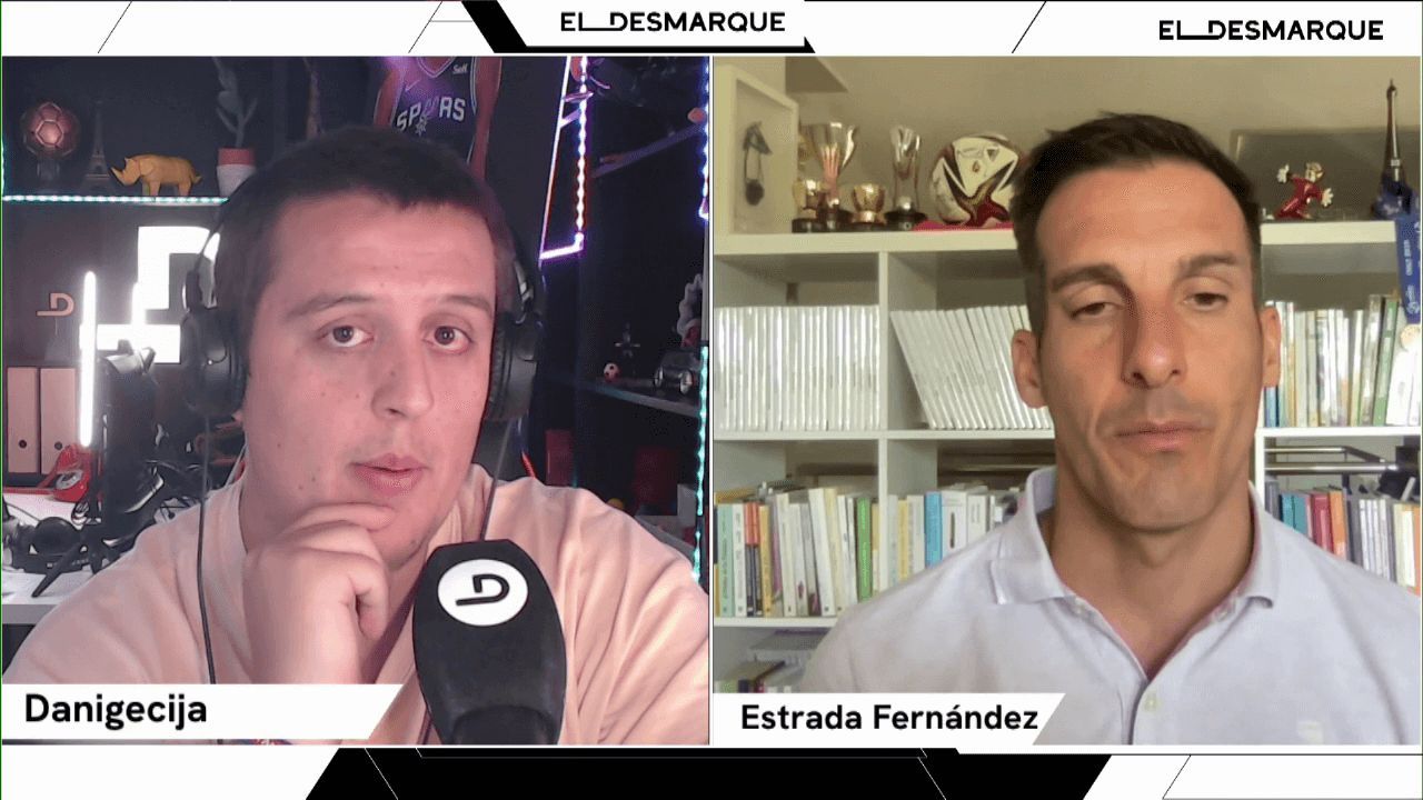  Xavier Estrada Fernández, en el twitch de 'ElDesmarque'