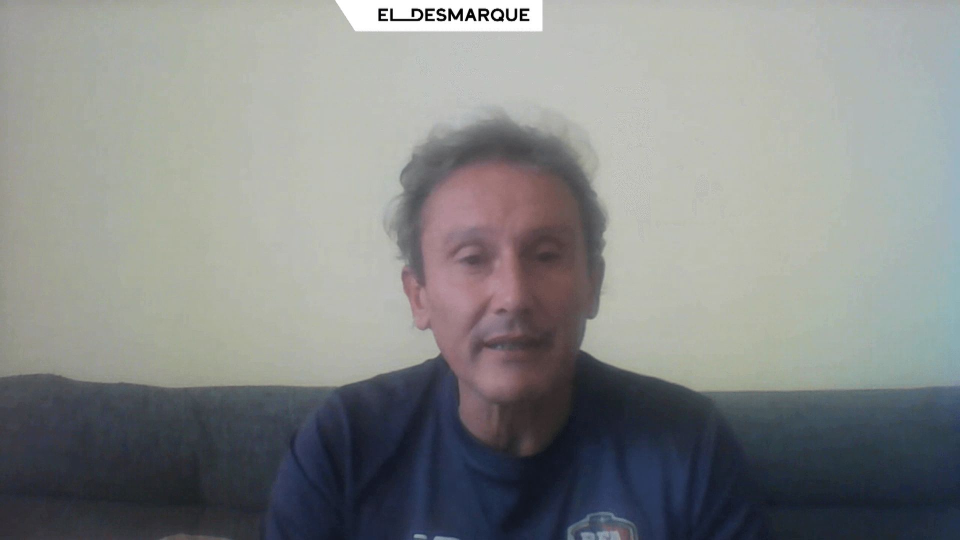  Paco Araujo, en la entrevista en el Twitch de ElDesmarque