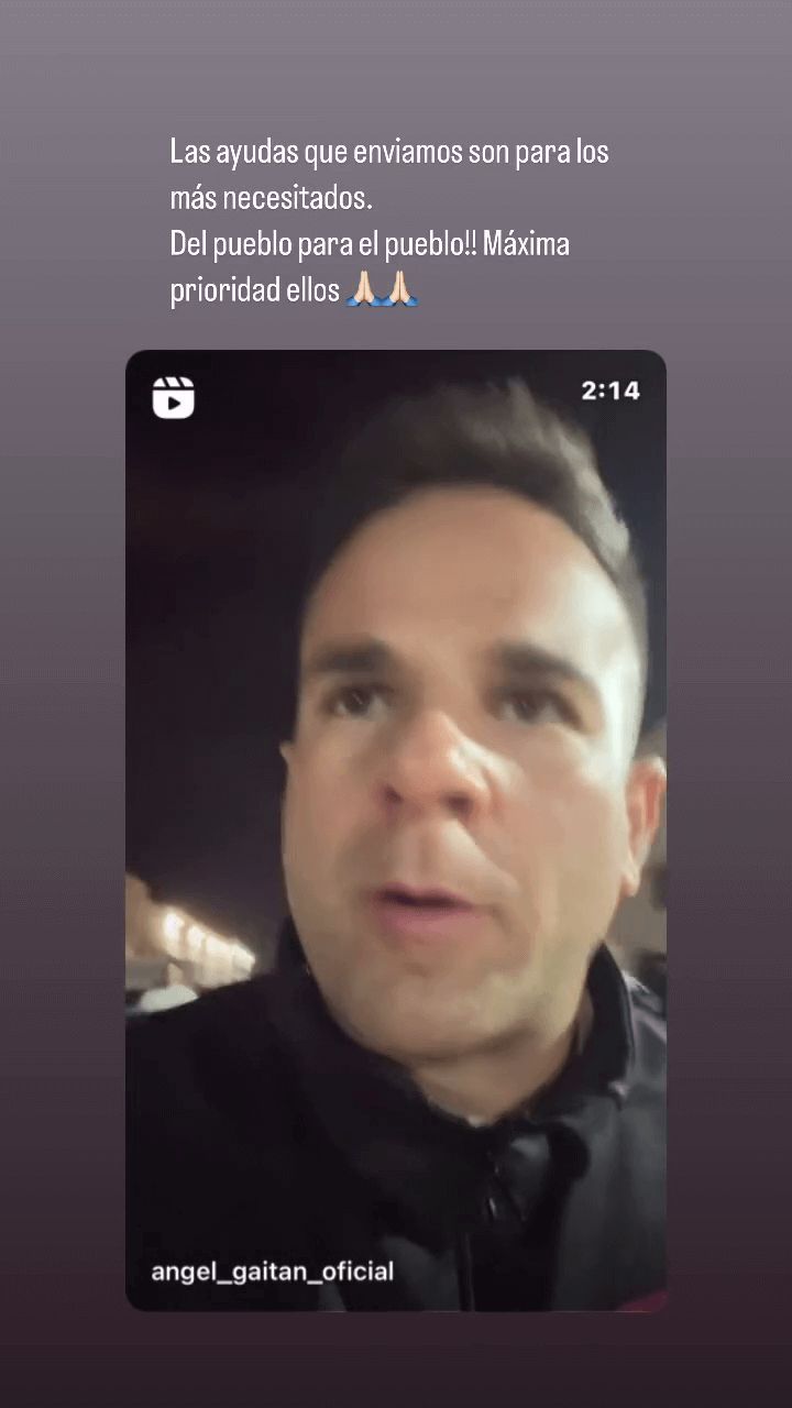  Georgina Rodríguez se apoya en Ángel Gaitán para mandar un mensaje por la DANA (Instagram: @georginagio)