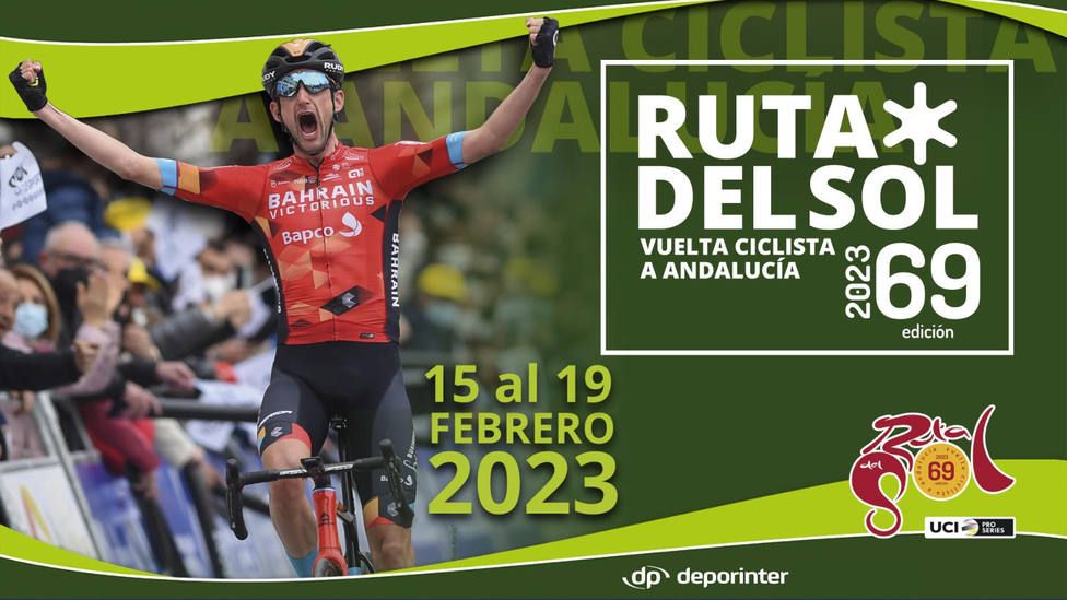  Cartel de la vuelta a Andalucía-Ruta del Sol 2023