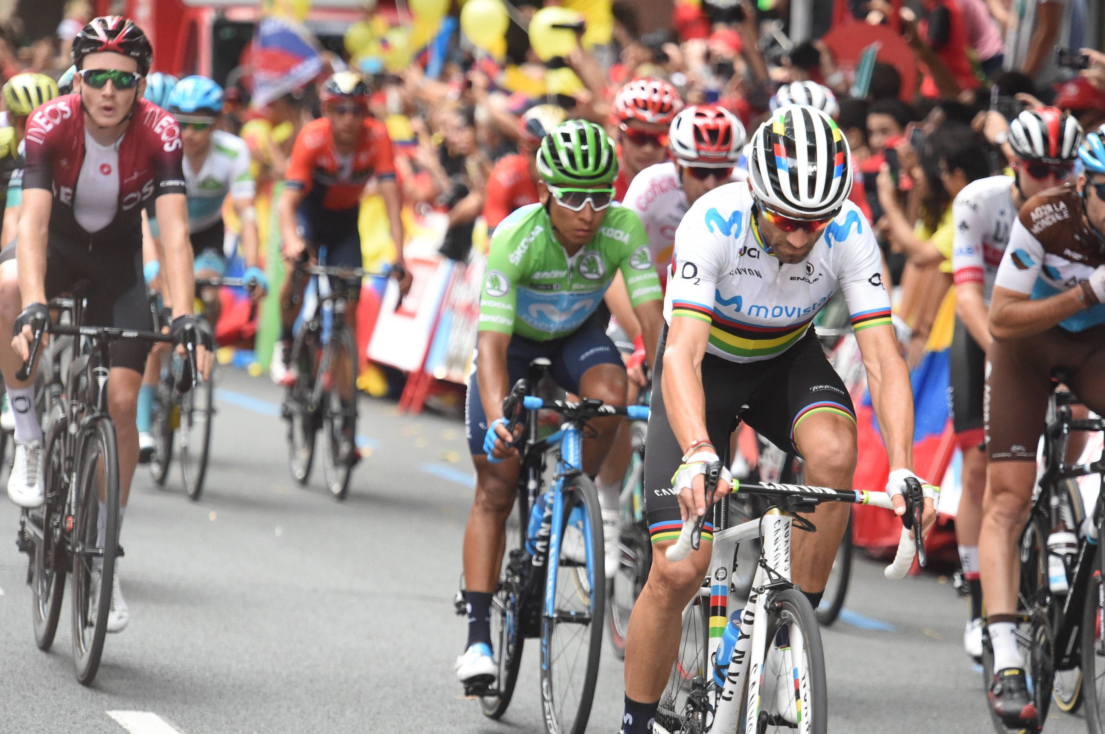 Vuelta a España etapa Navarra - Bilbao.