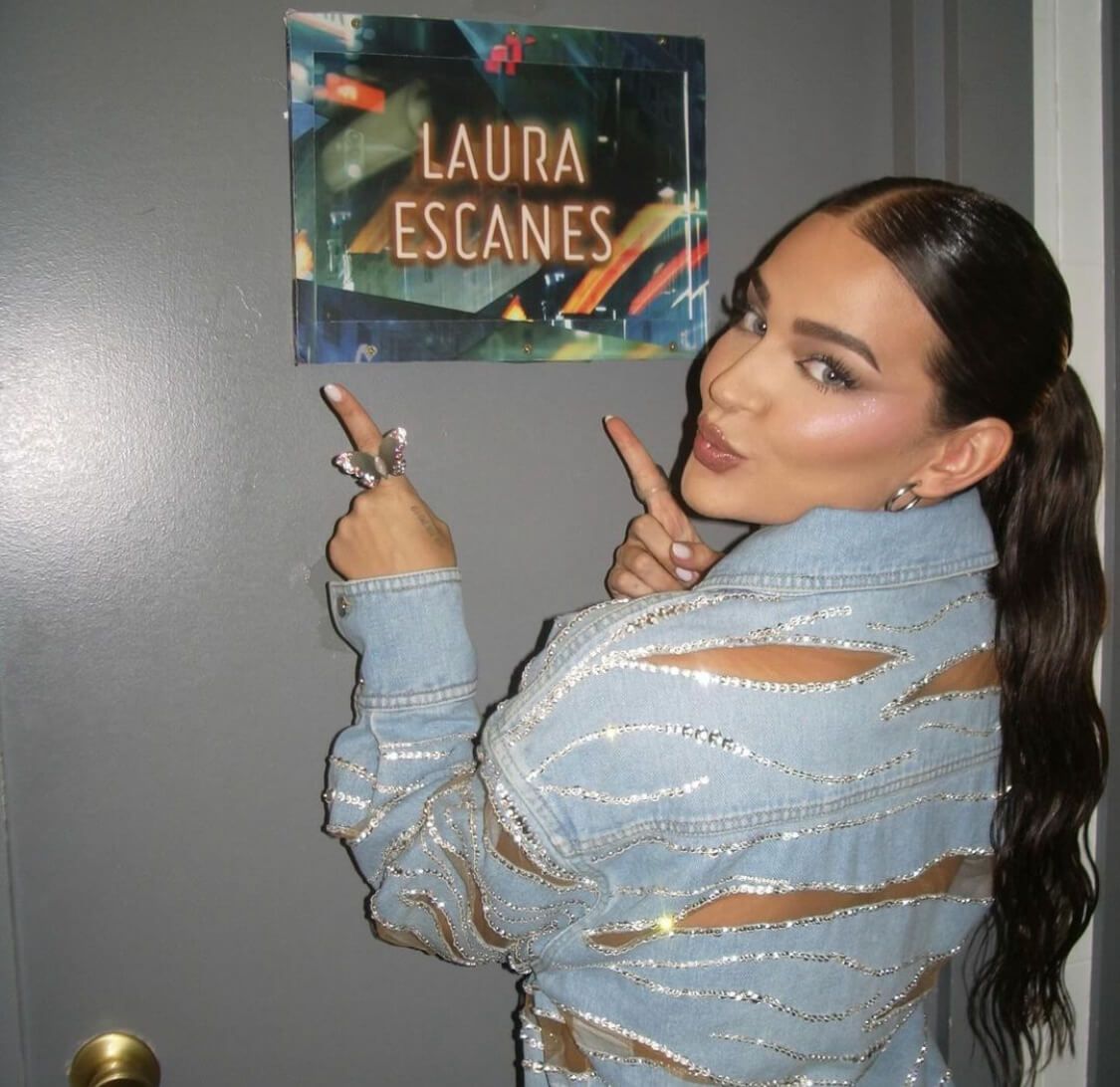  Laura Escanes en su camerino