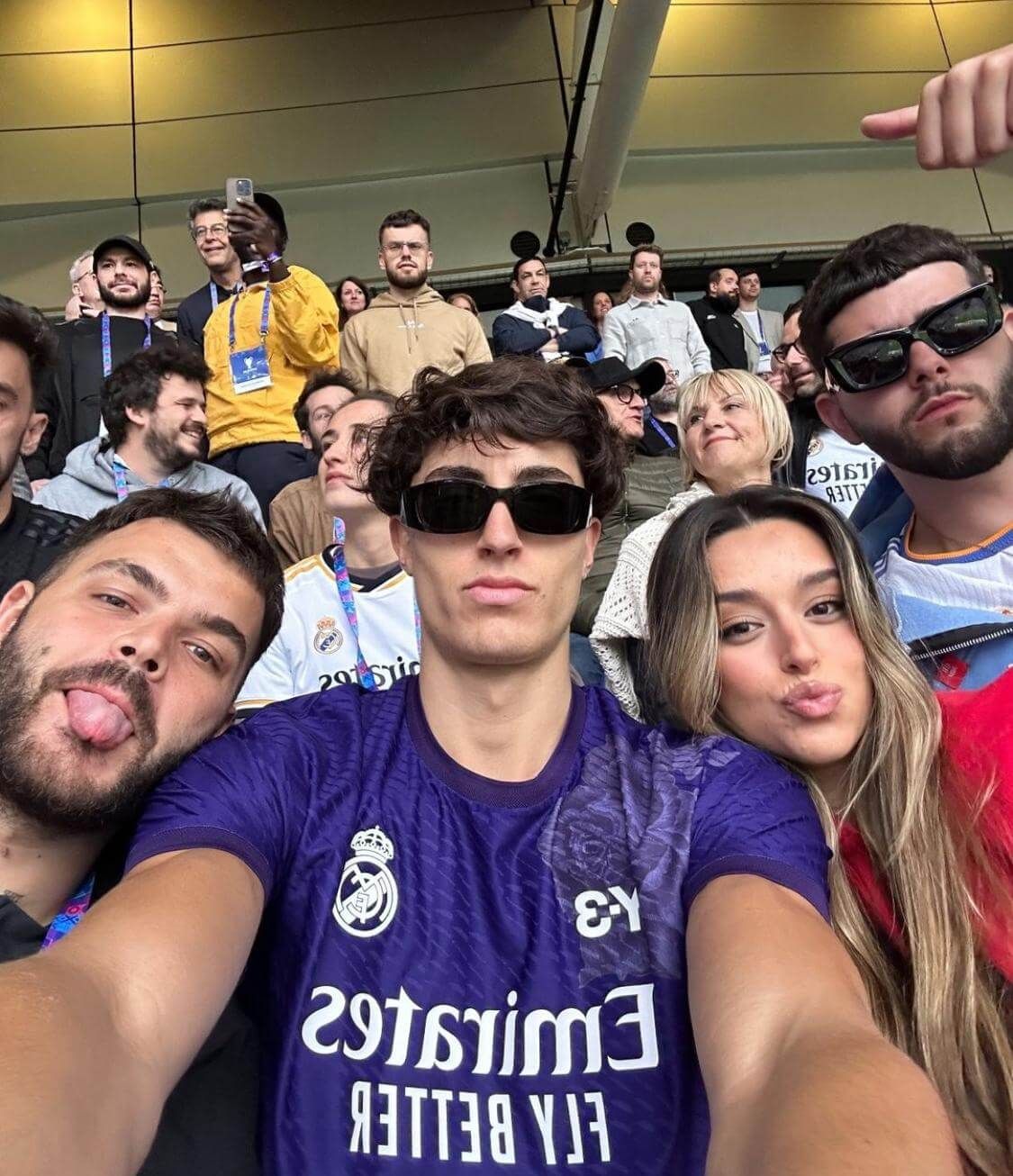  Marta Díaz y YosoyPlex con Guanyar y Jopa en Wembley (Foto:@yosoyplex)