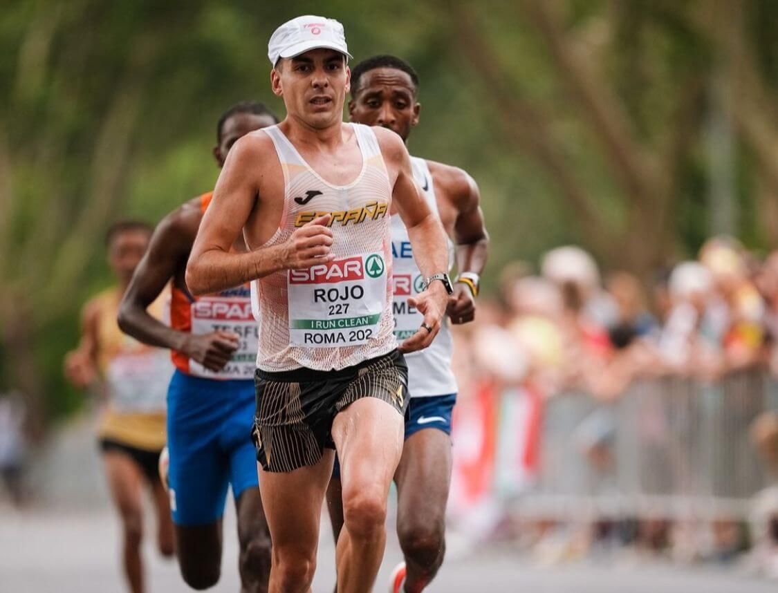 Yago Rojo, en los Europeos de Roma de 2024