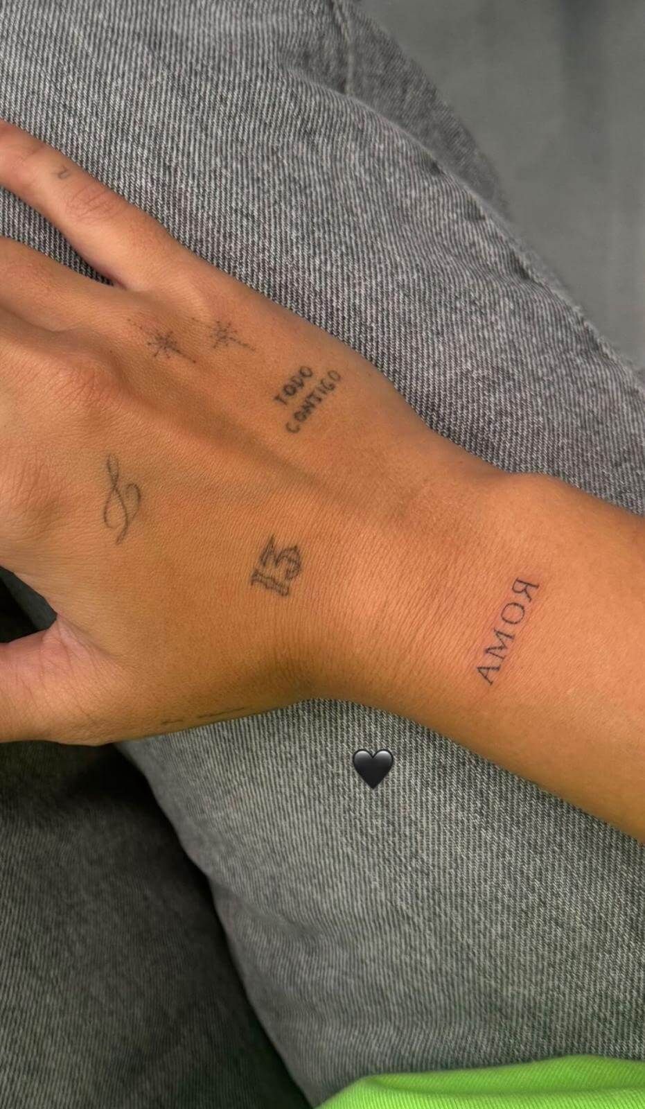 El nuevo tatuaje de Laura Escanes (Instagram: @lauraescanes)