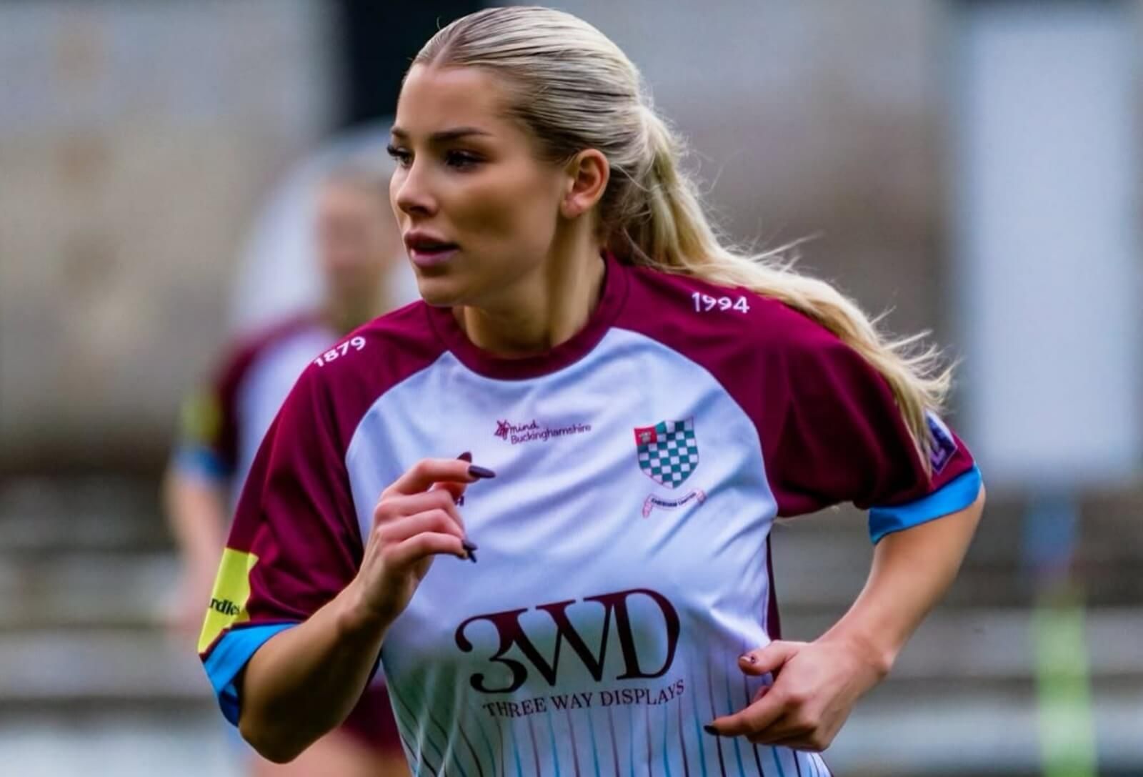  Madelene Wright, exfutbolista y creadora de contenido en Onlyfans.