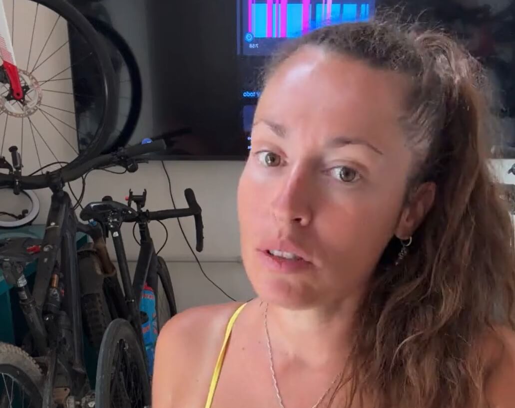  Cecilia Sopeña, ciclista amateur y creadora de contenido en Onlyfans.