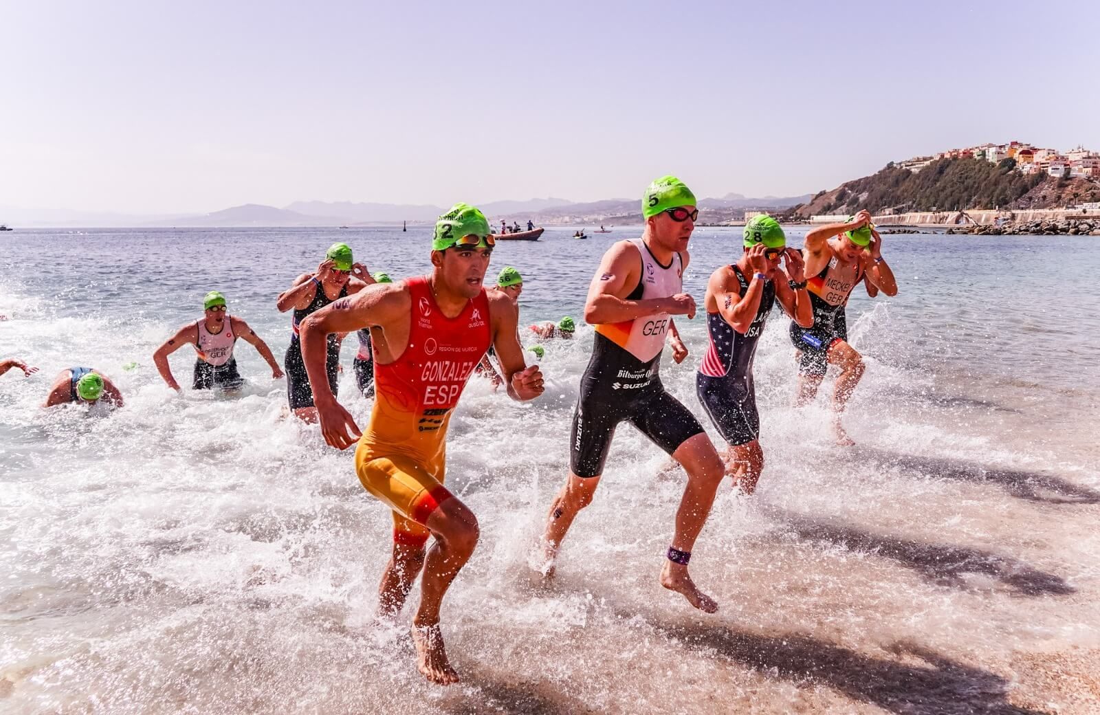  Imagen de la final Campeonato del Mundo de Triatlón Torremolinos-Andalucía.