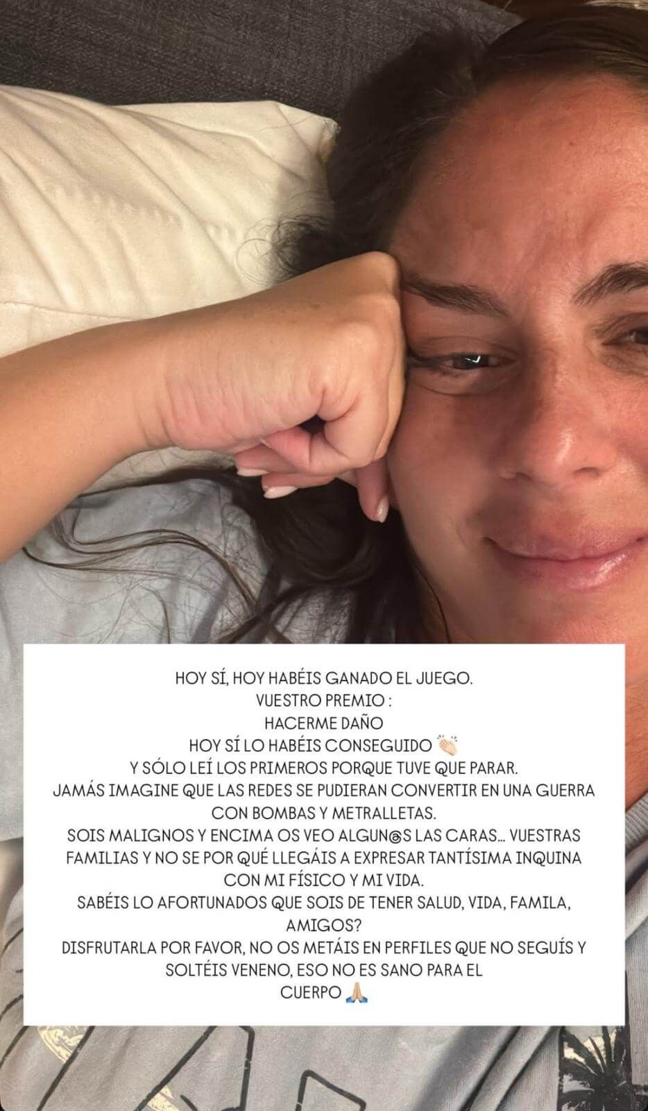 Anabel Pantoja estalla tras las críticas hacia su física (Instagram: @anabelpantoja00)