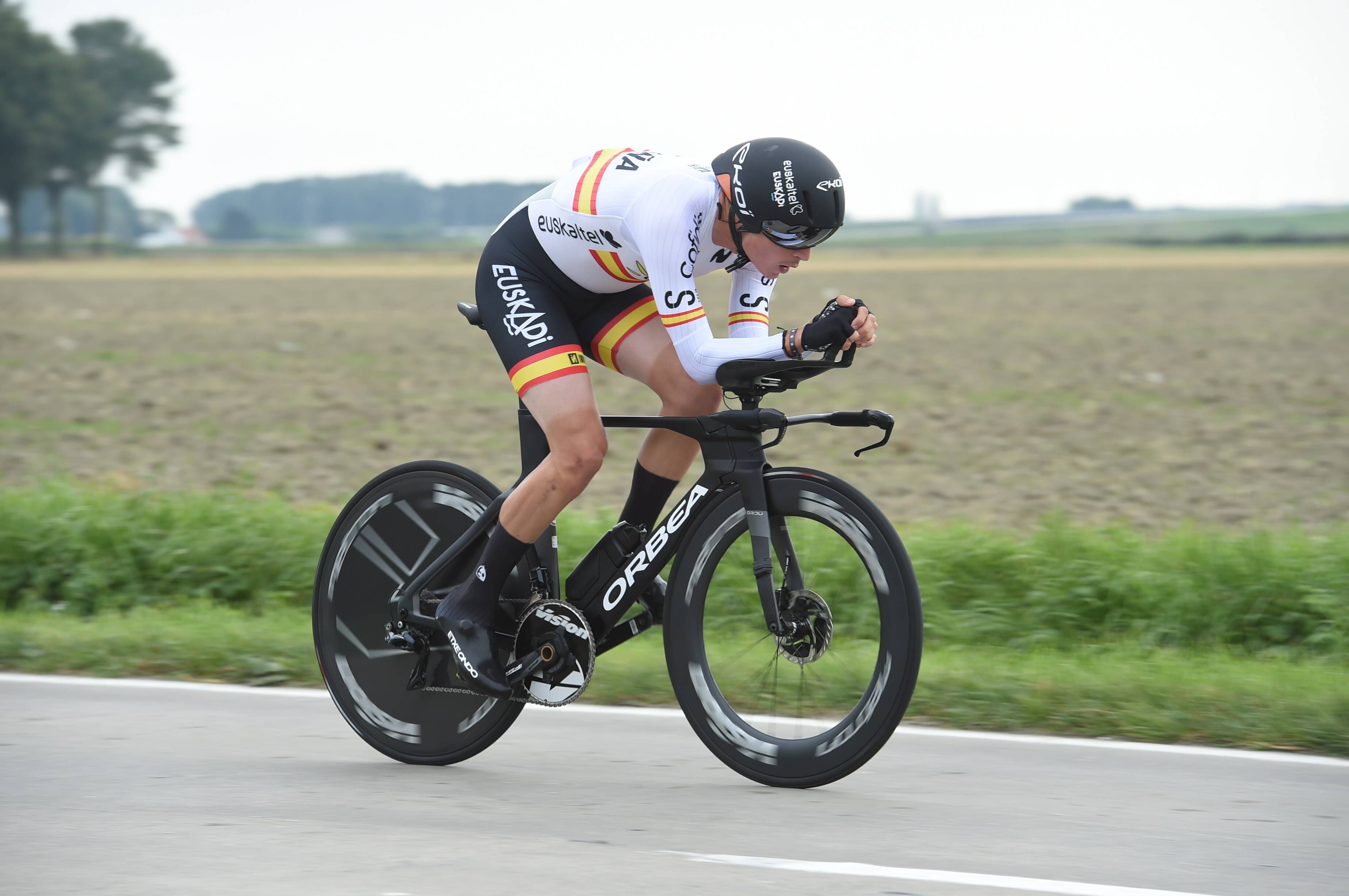  Xabier Mikel Azparren, durante una competición.