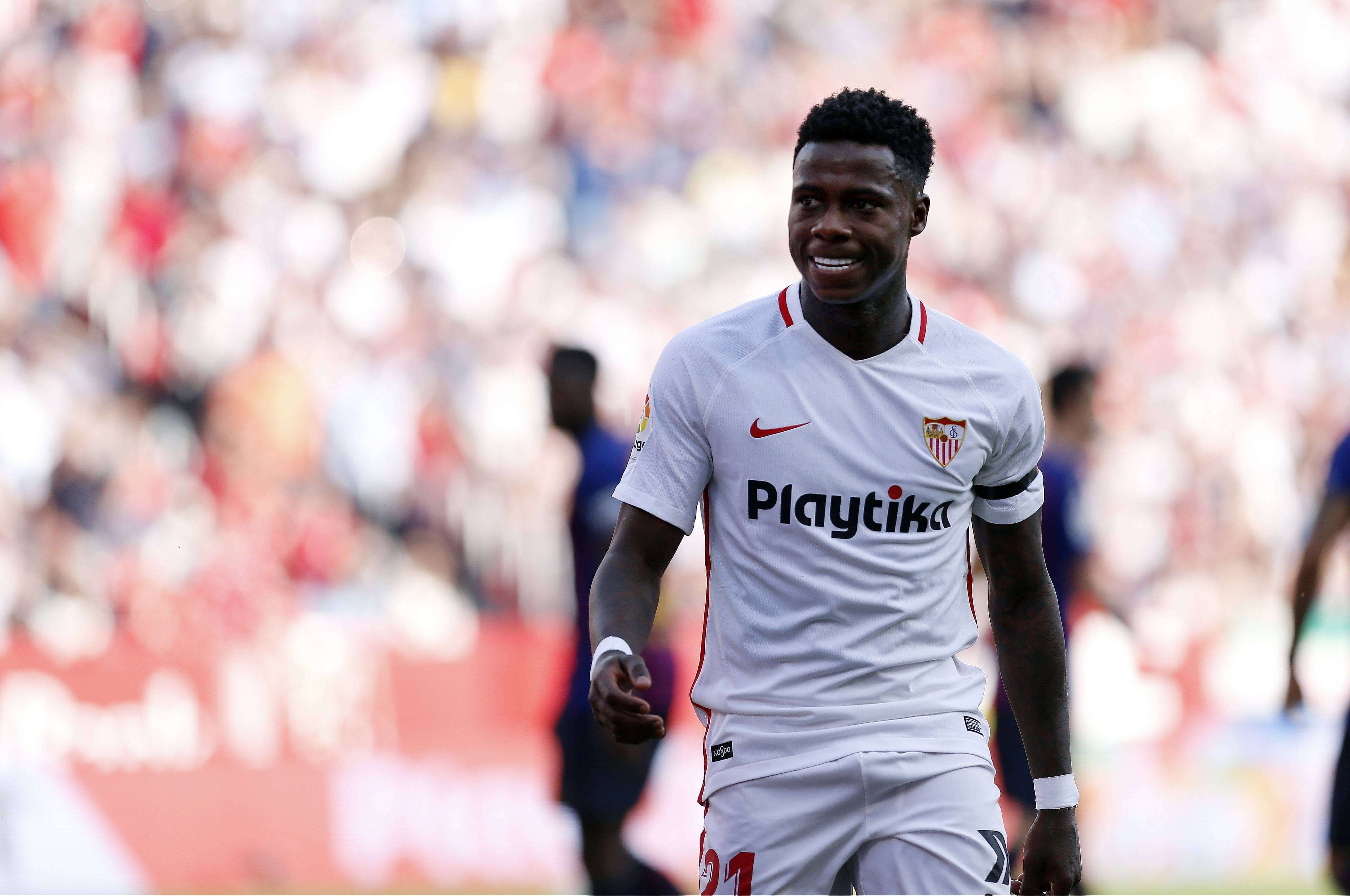 Quincy Promes durante su etapa en el Sevilla