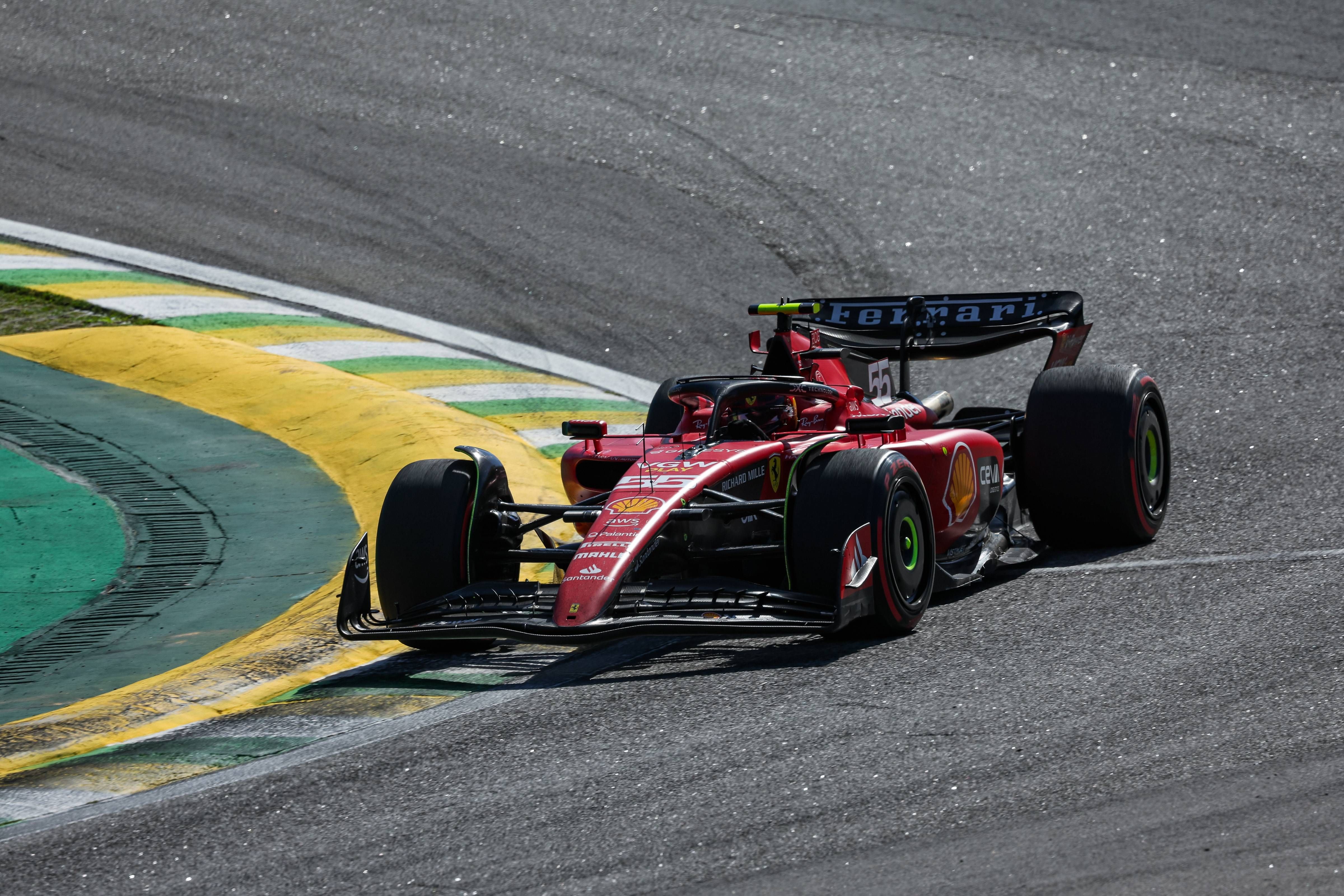  Carlos Sainz, durante el GP de Sao Paulo.