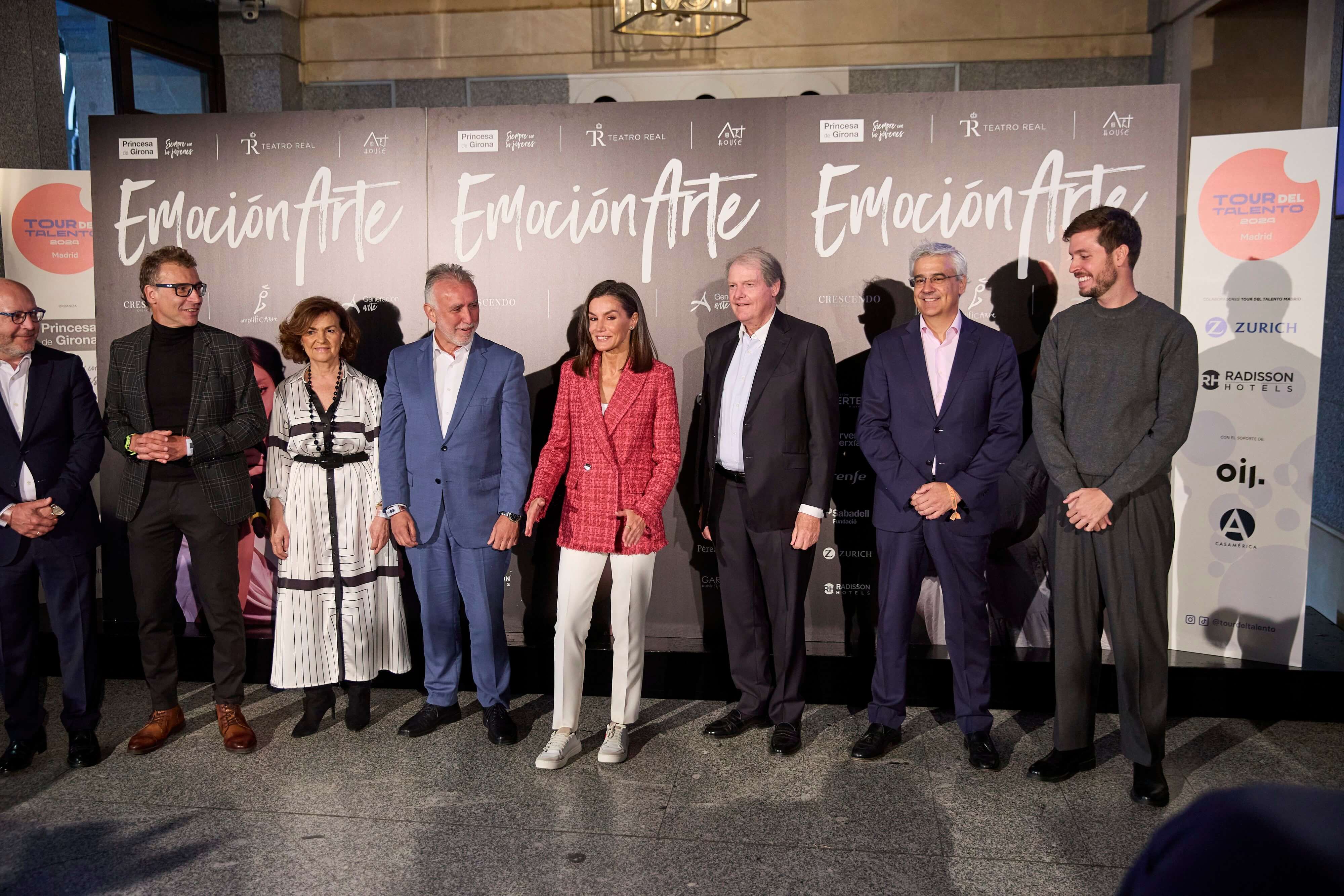 La reina Letizia en un acto