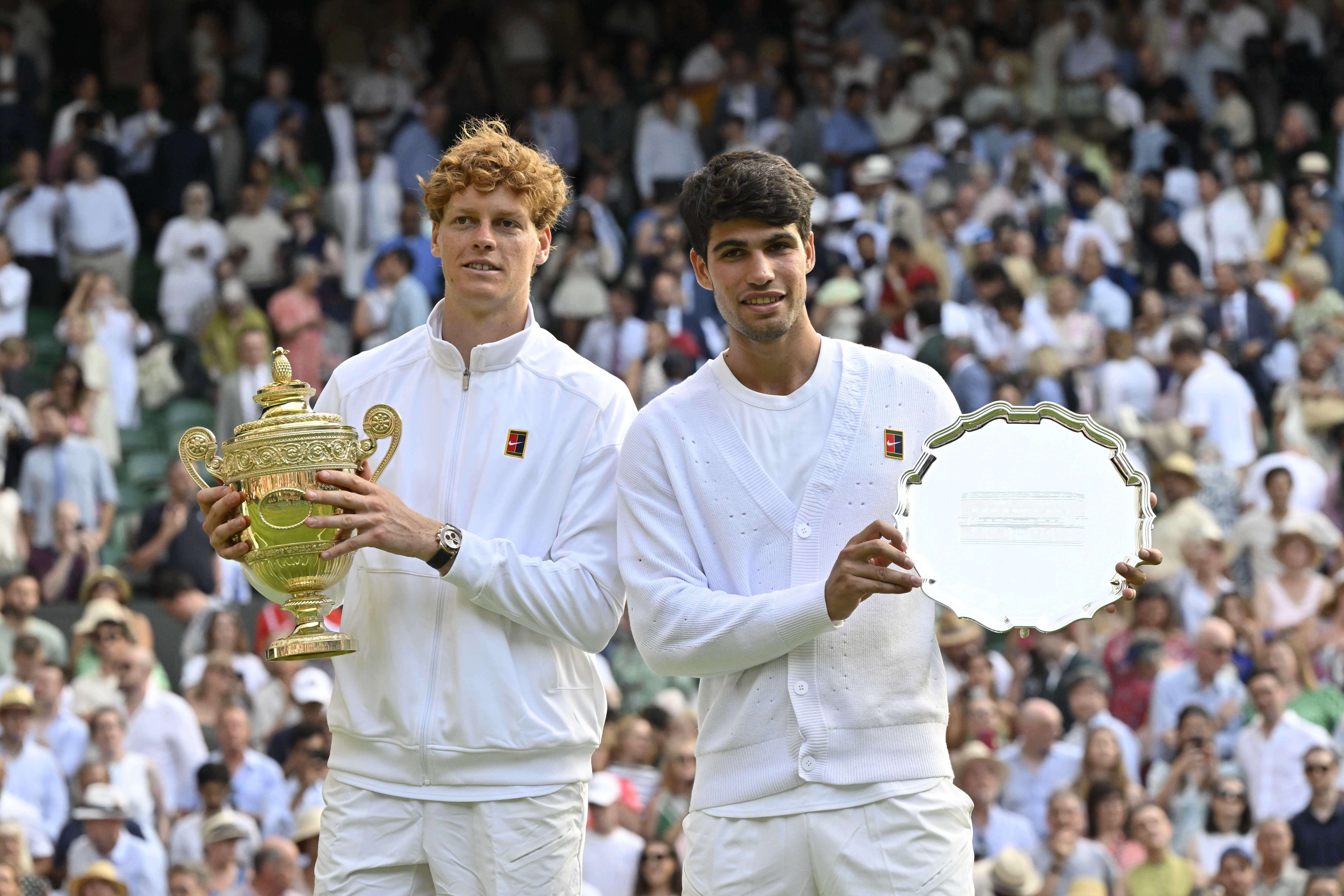  Sinner, junto a Alcaraz