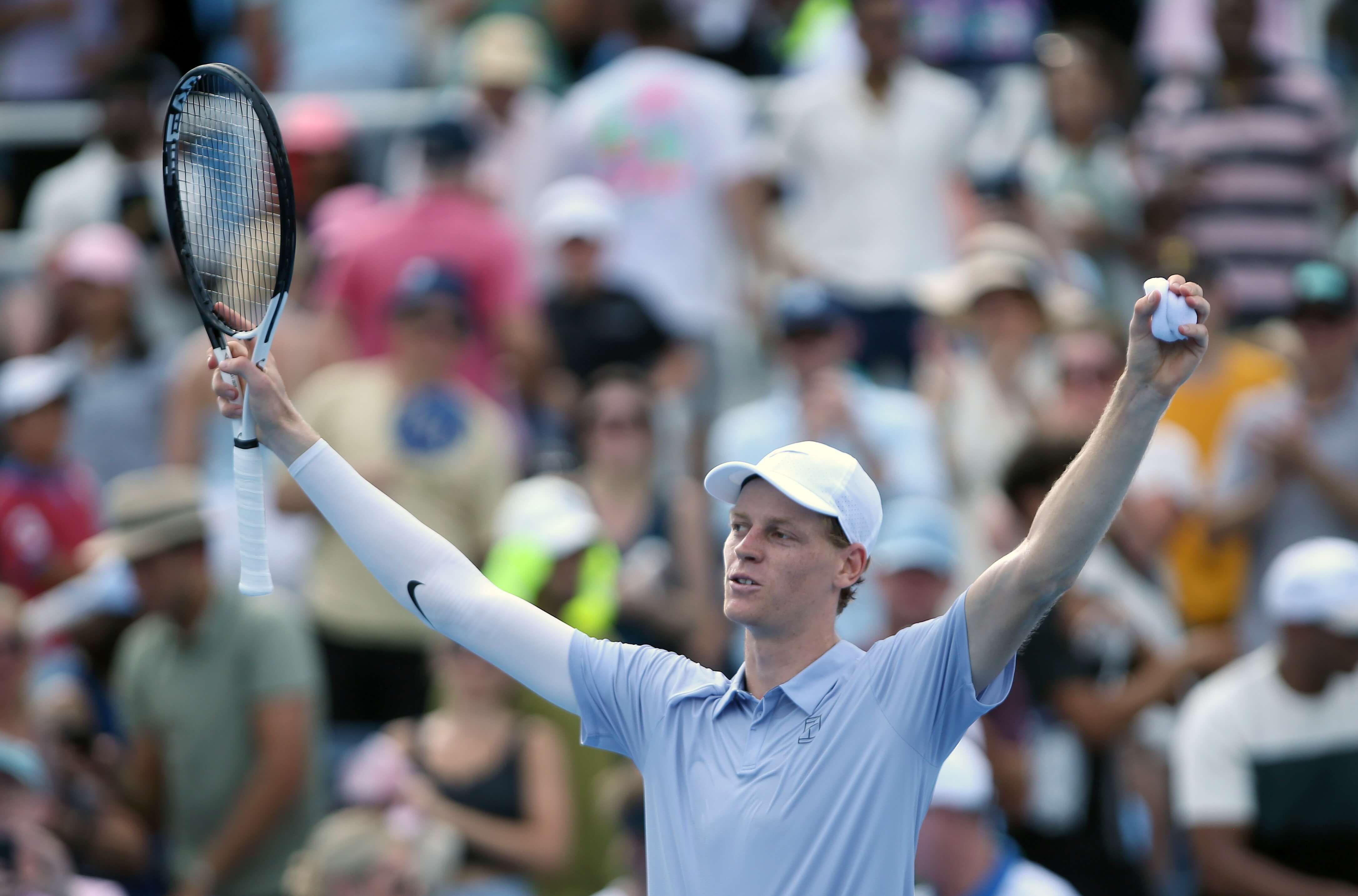  Jannik Sinner, en las semifinales de Cincinnati
