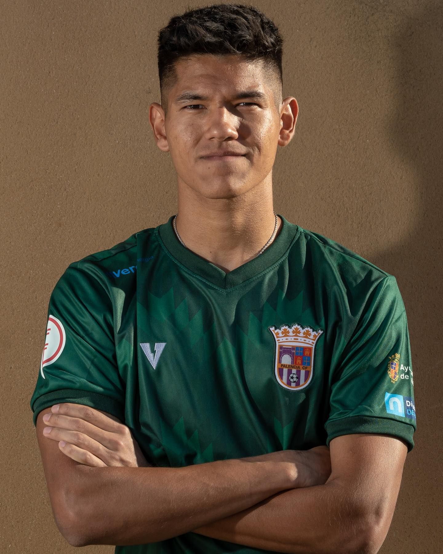  Zape milita en el Palencia en calidad de portero. (Redes Sociales)