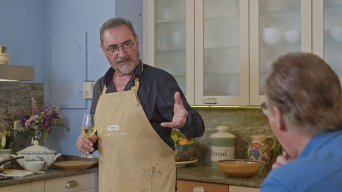 Carlos Herrera, en Mi casa es la tuya, de Telecinco.