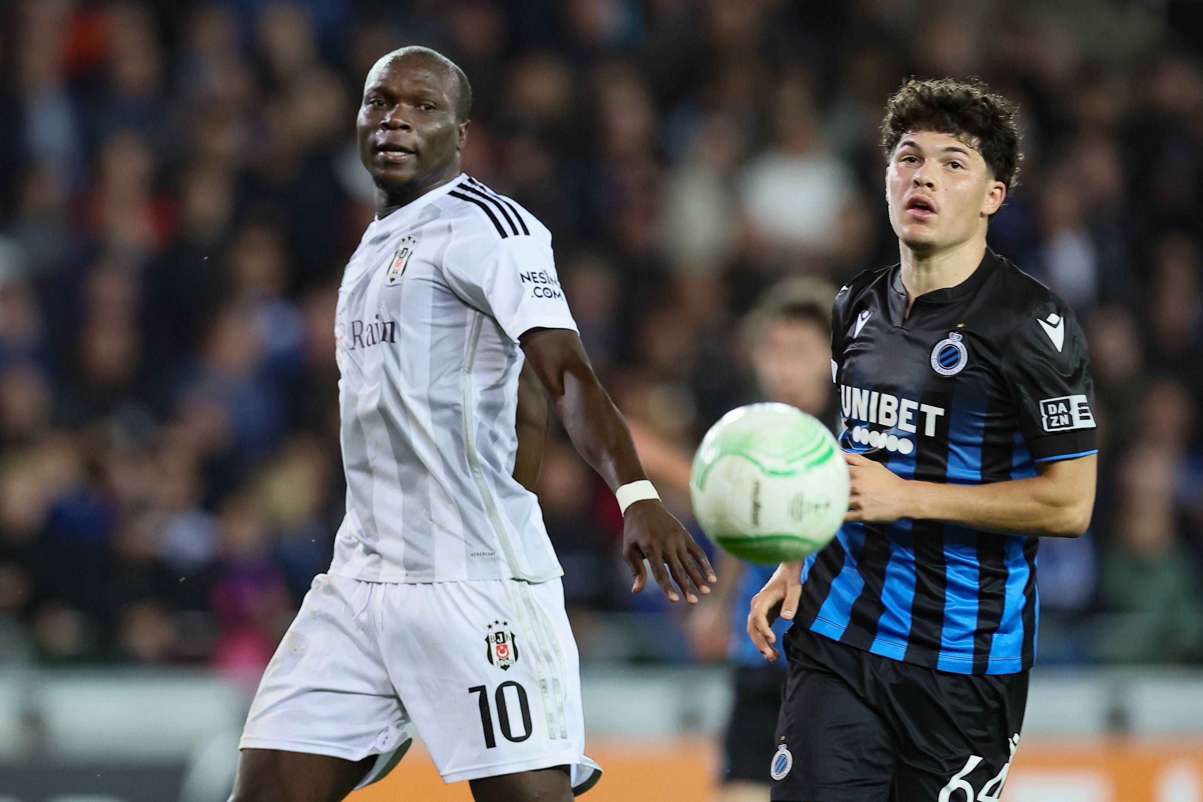  Aboubakar en un partido del Besiktas (Cordon Press).