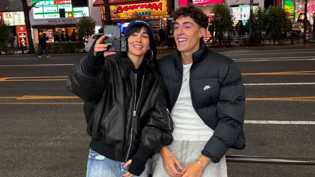 Aitana y Plex, en Japón (Redes sociales)