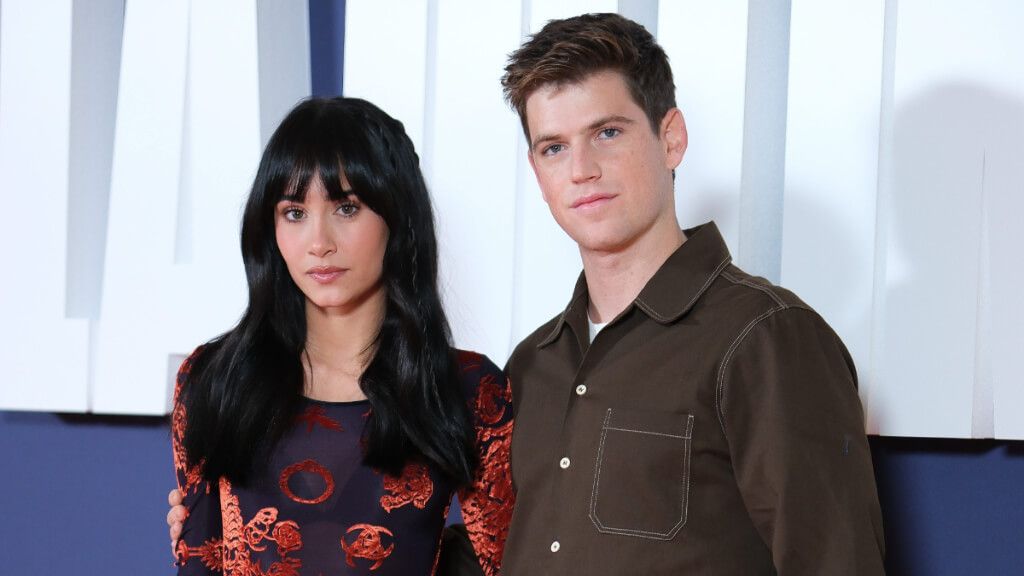 Aitana y Miguel Bernardeau, en la presentación de 'La Última' en 2022 (Cordon Press)