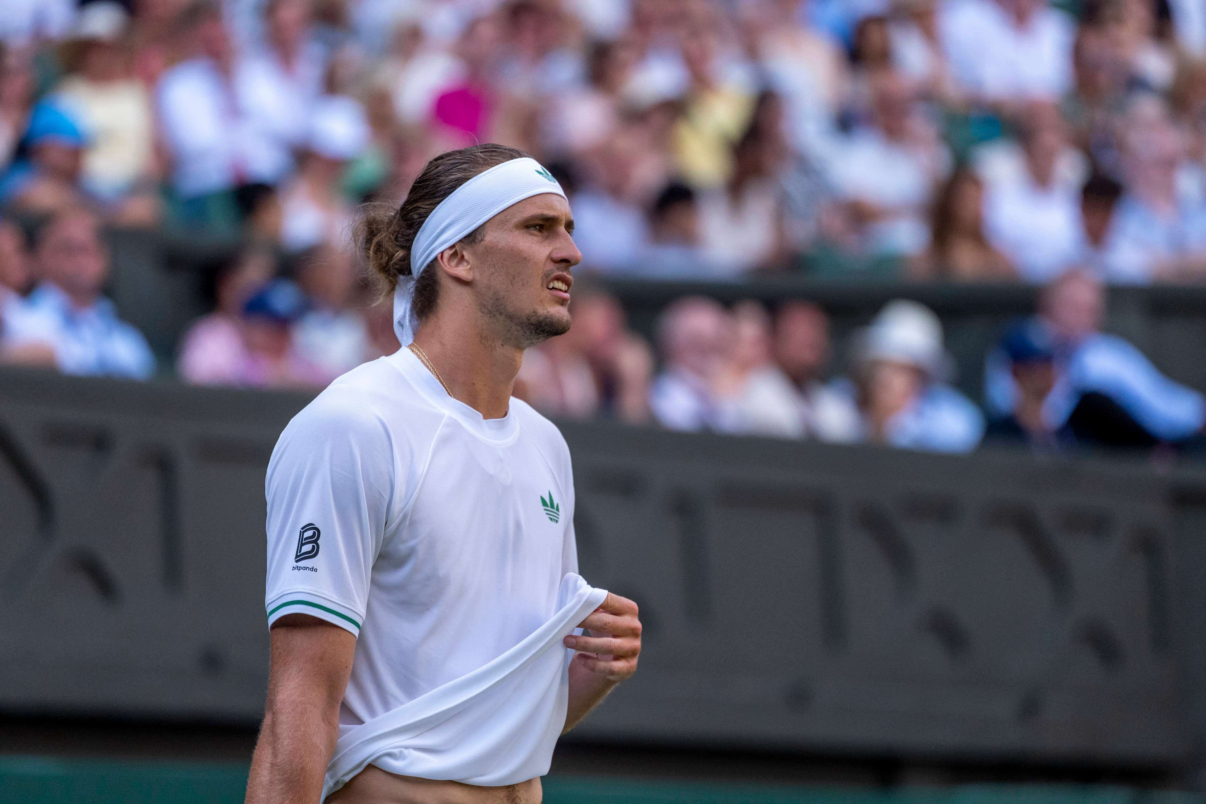  Alexander Zverev, en Wimbledon.