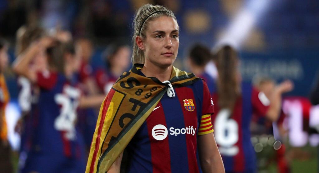  Alexia Putellas con el Barça (RR.SS)