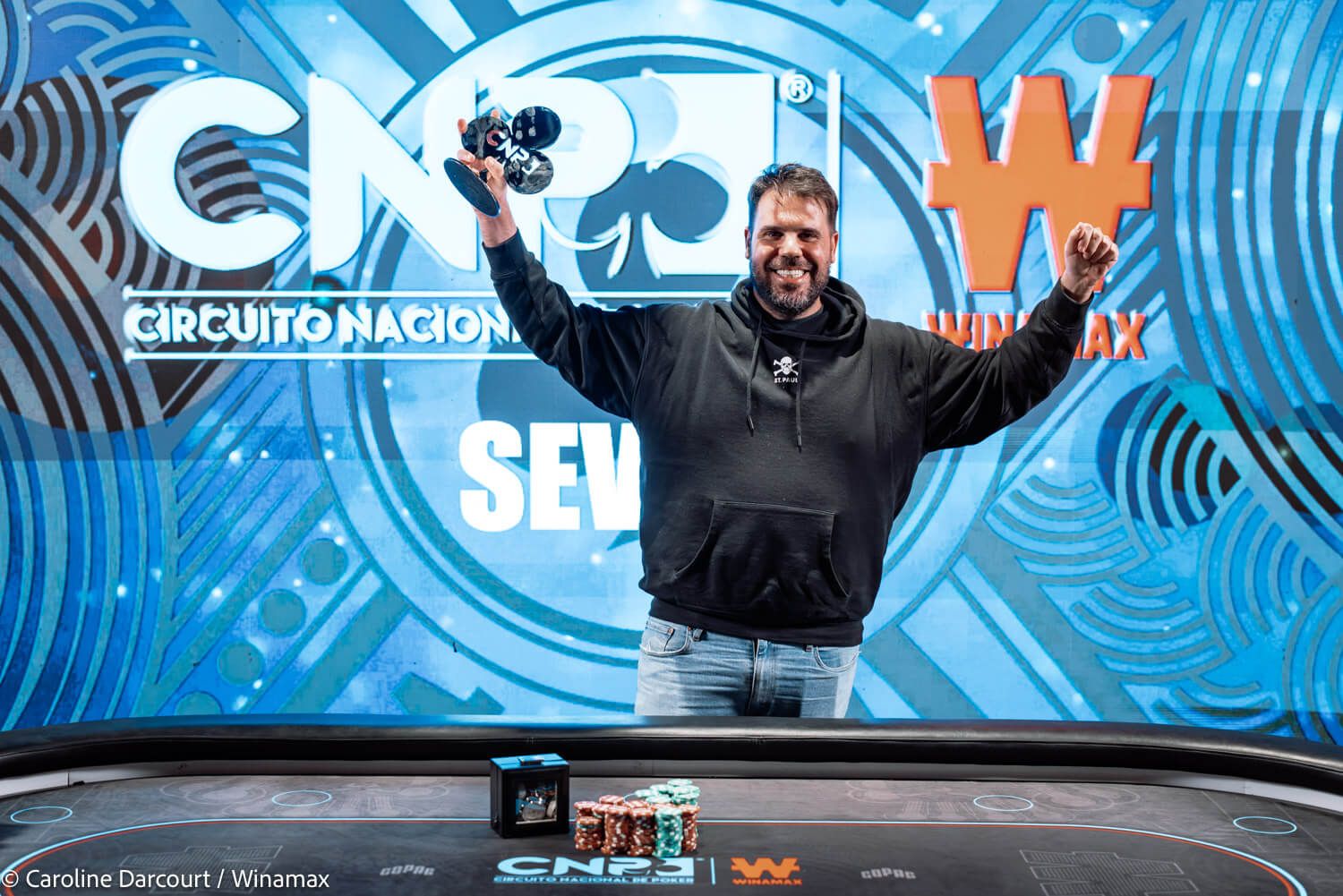 André Cuco, campeón del CNP Winamax Sevilla