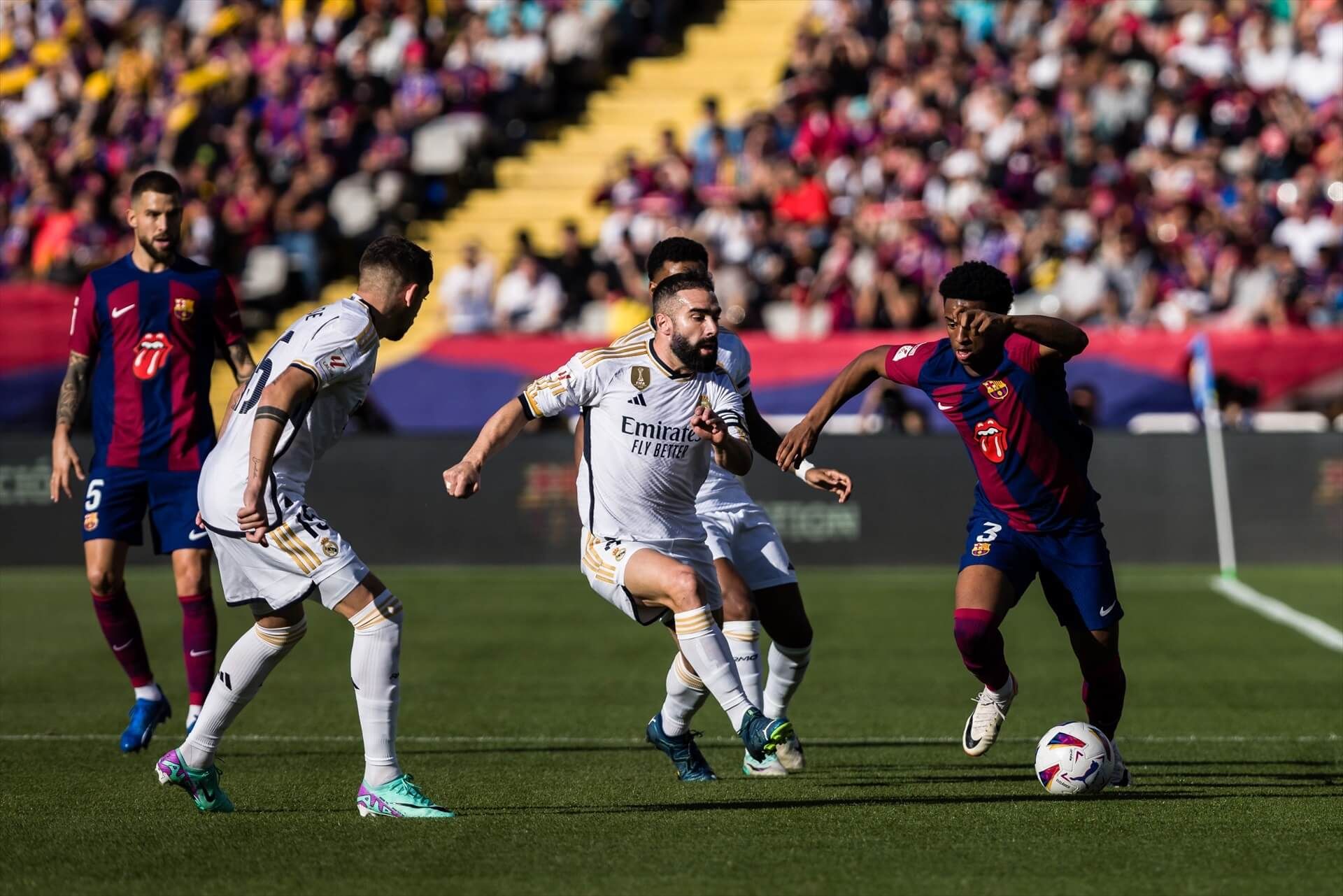  Barcelona y Real Madrid lideran el ranking de visualizaciones en X en enero (Europa Press)