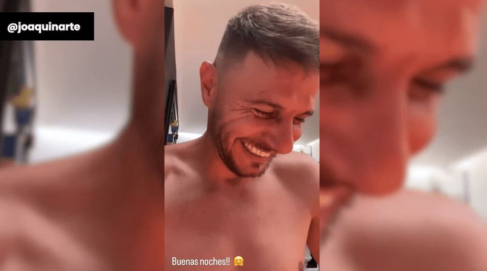 Joaquín Sánchez, en sus redes sociales