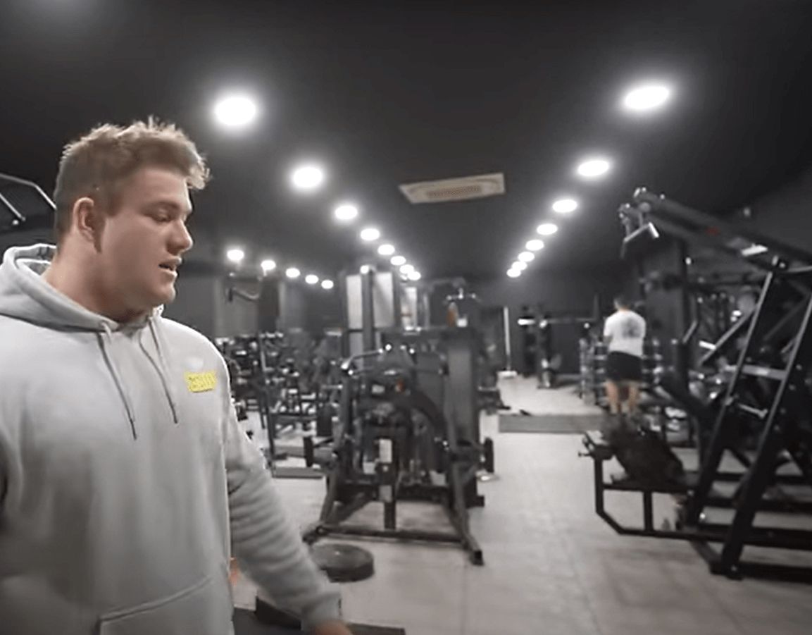  El gimnasio de Joan Pradells tras la DANA (Captura de YouTube)