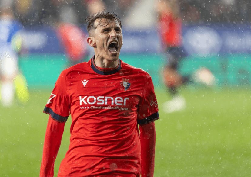  Ante Budimir en el Osasuna - Alavés