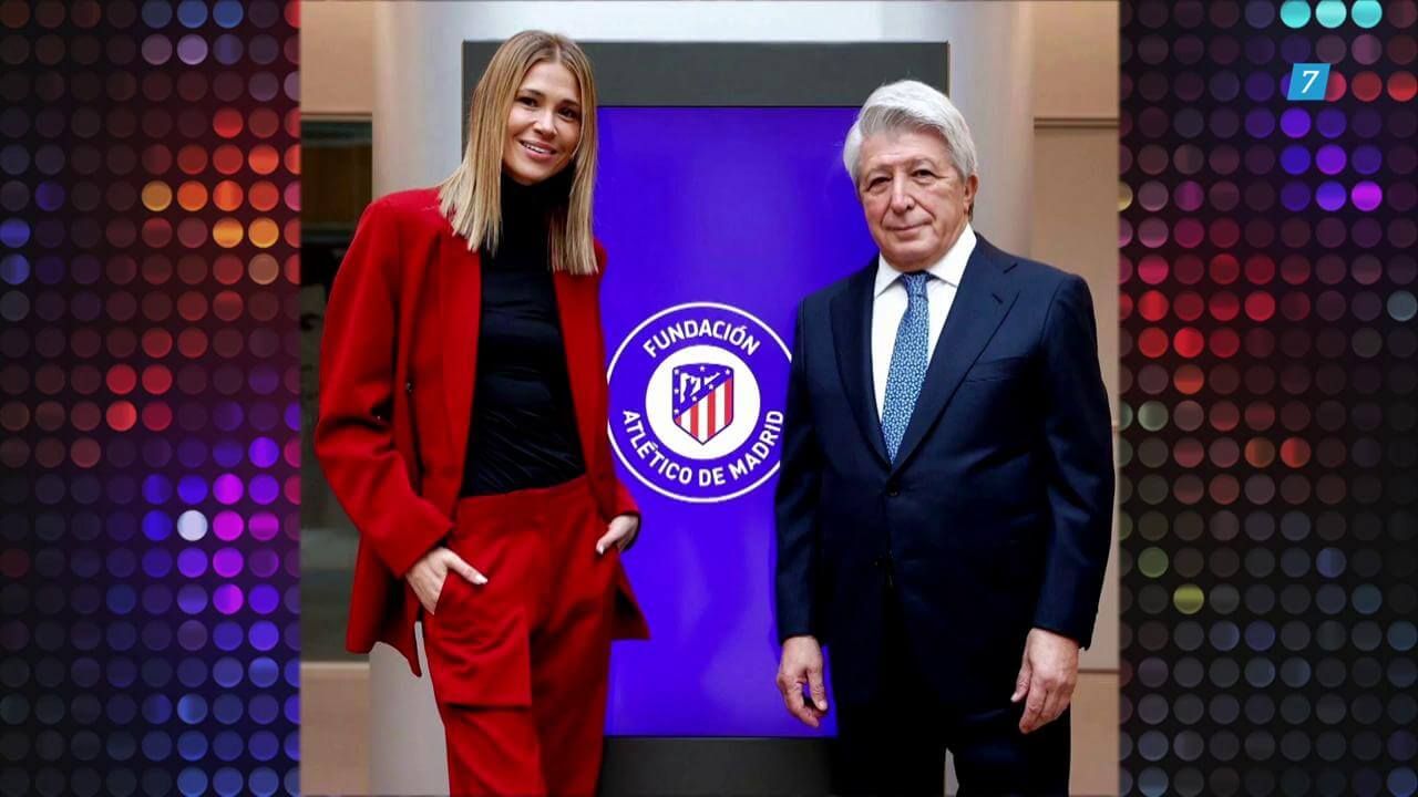 Carla Pereyra, embajadora de la fundación del Atlético de Madrid