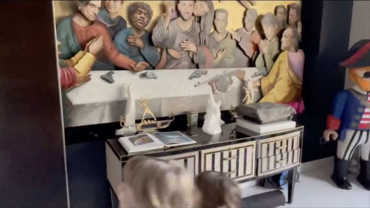  Cuadro de 'La última cena' de Sergio Ramos