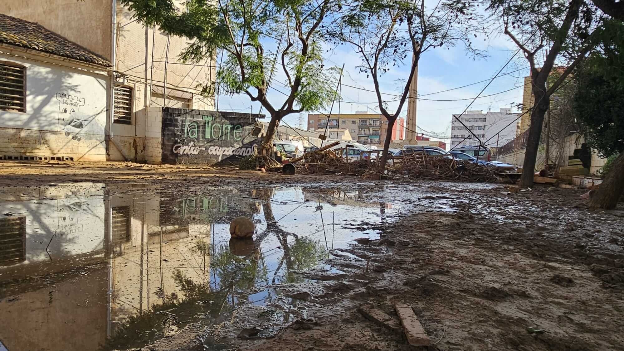  Centro ocupacional de La Torre afectado por la DANA