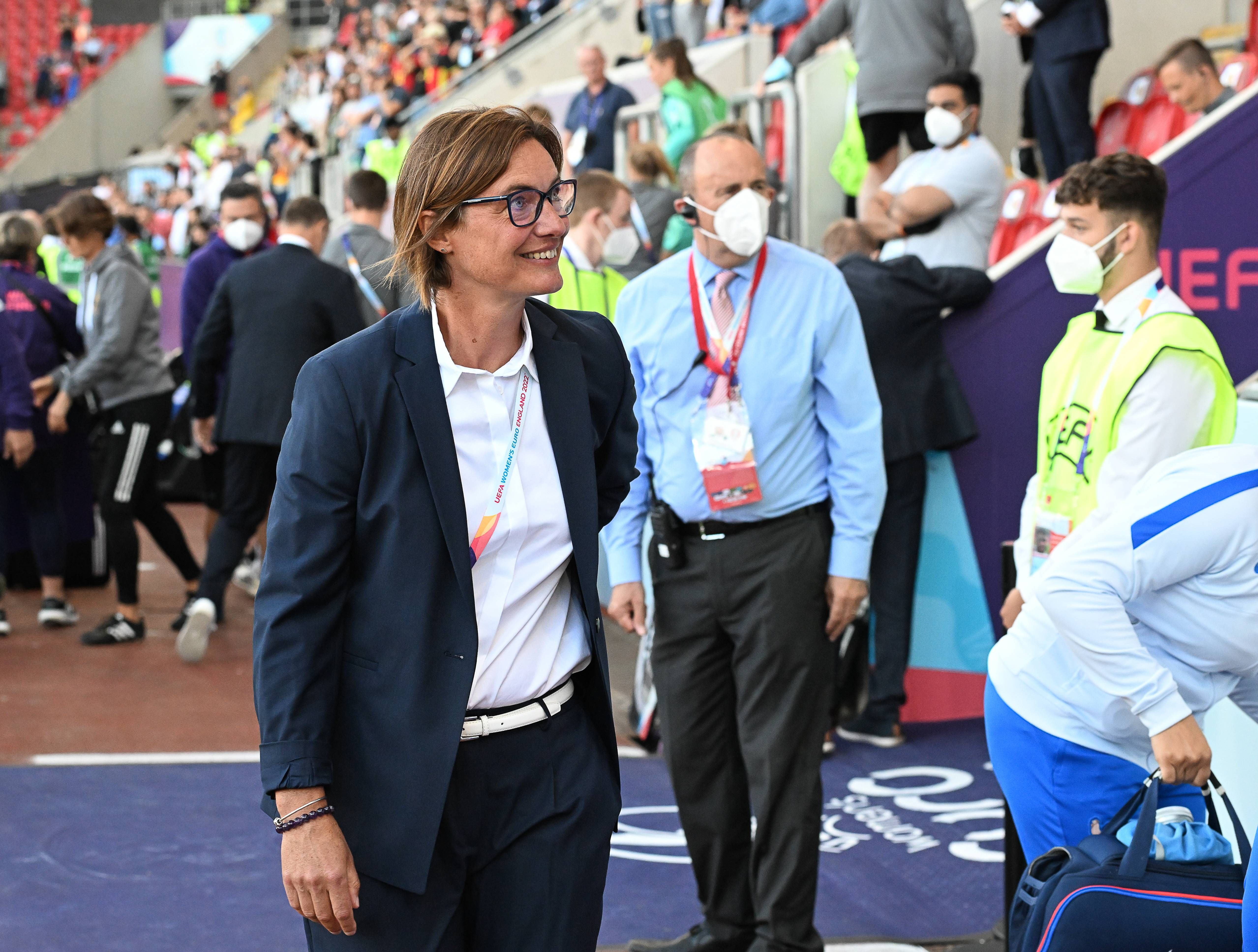  Corine Diacre deja de ser seleccionadora de Francia femenino. Fuente: Cordon Press