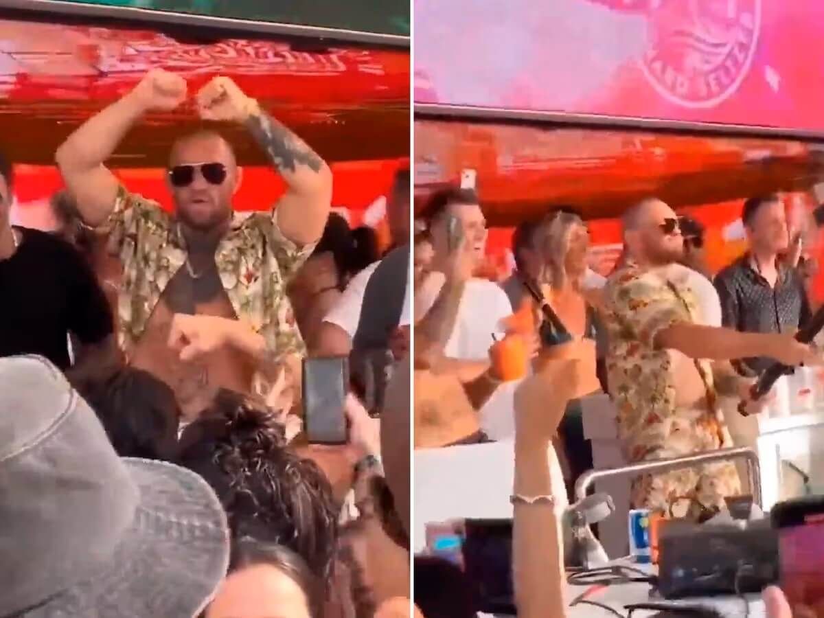  Conor McGregor celebrando la apuesta de Argentina en la Copa América (Redes Sociales)