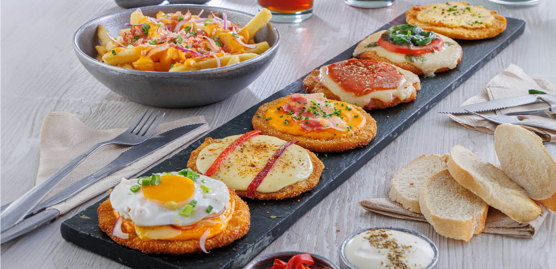 Las milanesas del nuevo restaurante de Leo Messi (El Club de la Milanesa)