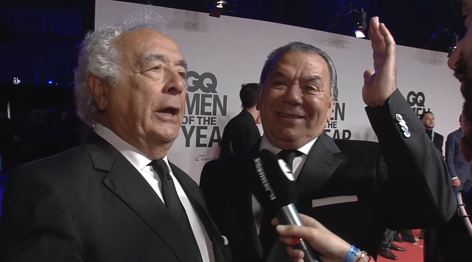 Los del Río, hablando de fútbol con ElDesmarque en la gala GQ.