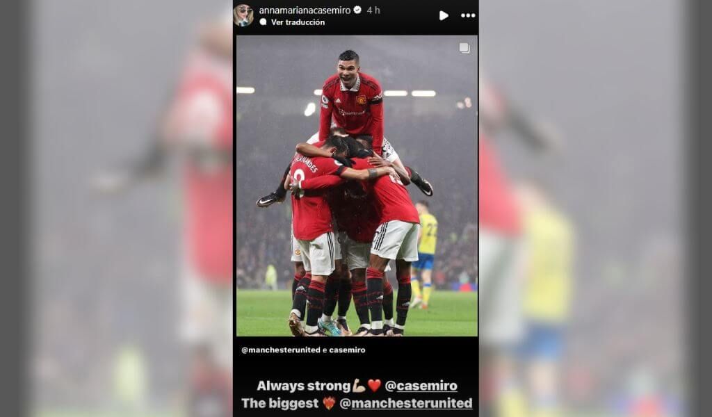  El mensaje en redes de la mujer de Casemiro