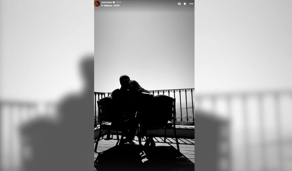  Joana Sanz y Dani Alves, juntos en las redes sociales
